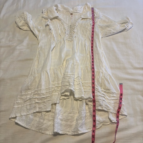 Free People Elora Mini Dress | White | Medium - Picture 6 of 14